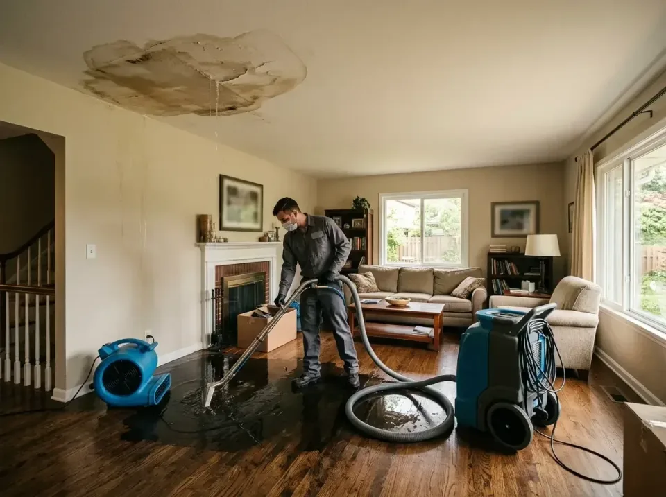 attic-pipe-burst-ceiling-drip-008 — frequently asked questions, Water Damage Restoration & Carpet Care in Pinellas Park, FL